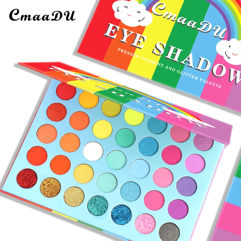CmaaDu 35 color eyeshadow private brand version diamond color rainbow palette palette makeup
CmaaDu 35 color eyeshadow private brand version diamond color rainbow palette palette makeup