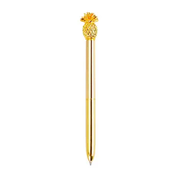 Creative Pineapple Head Ball Pen Advertising Hotel Promotional Gifts Pen Custom Plating Metal Business Gift Pen
Creative Pineapple Head Ball Pen Advertising Hotel Promotional Gifts Pen Custom Plating Metal Business Gift Pen