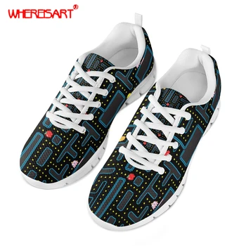 WHEREISART Men Shoes 2020 Male Pacman Retro Video Game Print Sneakers Men Light Casual Tenis Shoes For Men Spring Zapatos Hombre
WHEREISART Men Shoes 2020 Male Pacman Retro Video Game Print Sneakers Men Light Casual Tenis Shoes For Men Spring Zapatos Hombre