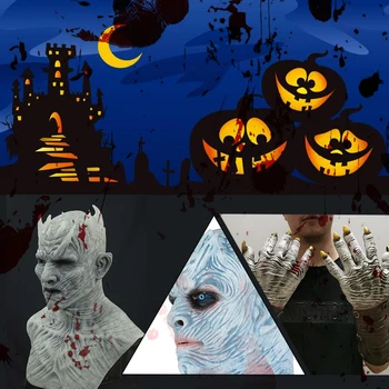 Night King Cosplay Mask Game Thrones Walker Face Halloween Party Mask Adult Throne Costumes Masque Horror Collection 
Night King Cosplay Mask Game Thrones Walker Face Halloween Party Mask Adult Throne Costumes Masque Horror Collection