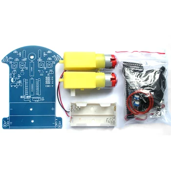 D2-3 Obstacle Avoidance Tracking Intelligent Car Vehicle Kit 3-5V 51 MCU Electronic Production Smart Patrol l Automobile Parts
D2-3 Obstacle Avoidance Tracking Intelligent Car Vehicle Kit 3-5V 51 MCU Electronic Production Smart Patrol l Automobile Parts