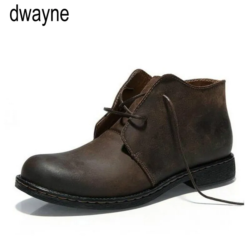 British Style Handmade Men Boots Crazy Genuine Leather Men Autumn Martin Boots Water Proof Work Safety Winter Ankle Boots Shoes9
British Style Handmade Men Boots Crazy Genuine Leather Men Autumn Martin Boots Water Proof Work Safety Winter Ankle Boots Shoes9