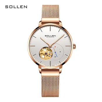 Original SOLLEN Women's Casual Automatic Mechanical Watch Japanese Movement Waterproof Diamond Watch
Original SOLLEN Women's Casual Automatic Mechanical Watch Japanese Movement Waterproof Diamond Watch
