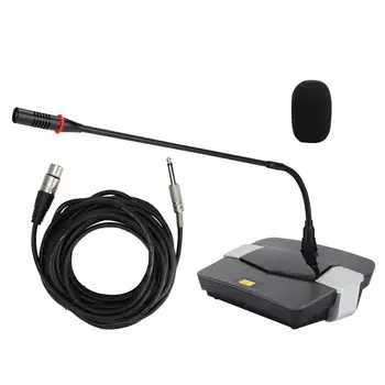 Professional Table Mounted Adjustable Uni-directional Condenser Microphone Mic for Conference Microphone 
Professional Table Mounted Adjustable Uni-directional Condenser Microphone Mic for Conference Microphone