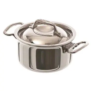 De buyers 3742.12, Mini Cocotte Affinity with lid 12 cm cookware 
De buyers 3742.12, Mini Cocotte Affinity with lid 12 cm cookware