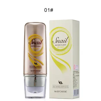 40ML BB Cream Base Foundation Makeup Face Concealer Cream Long Lasting Moisturizing Cover Pores Concealer
40ML BB Cream Base Foundation Makeup Face Concealer Cream Long Lasting Moisturizing Cover Pores Concealer