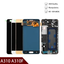 Écran tactile LCD TFT de remplacement, 4.7 pouces, pour SAMSUNG Galaxy A3 2016 A310 A310F A3100=