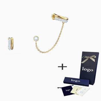 SWA 2020 New Fashion All-match Time Chain Earrings, Shiny And Charming Jewelry Is The Best Valentine's Day Gift For Couples
SWA 2020 New Fashion All-match Time Chain Earrings, Shiny And Charming Jewelry Is The Best Valentine's Day Gift For Couples