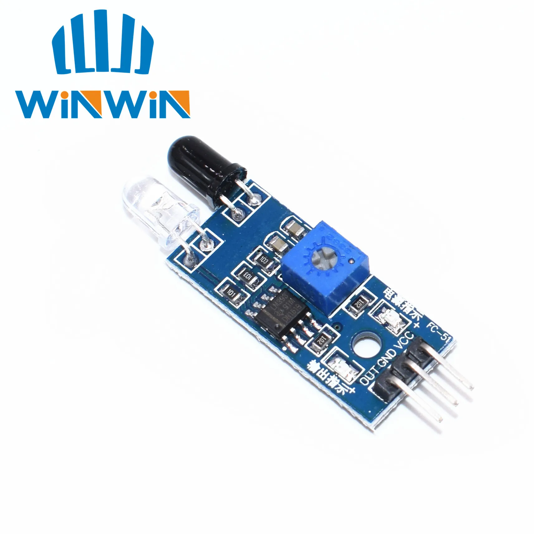 D54 20pcs Reflection IR Obstacle avoidance Module Sensor infrared sensor for Aduino intelligent car robot
D54 20pcs Reflection IR Obstacle avoidance Module Sensor infrared sensor for Aduino intelligent car robot
