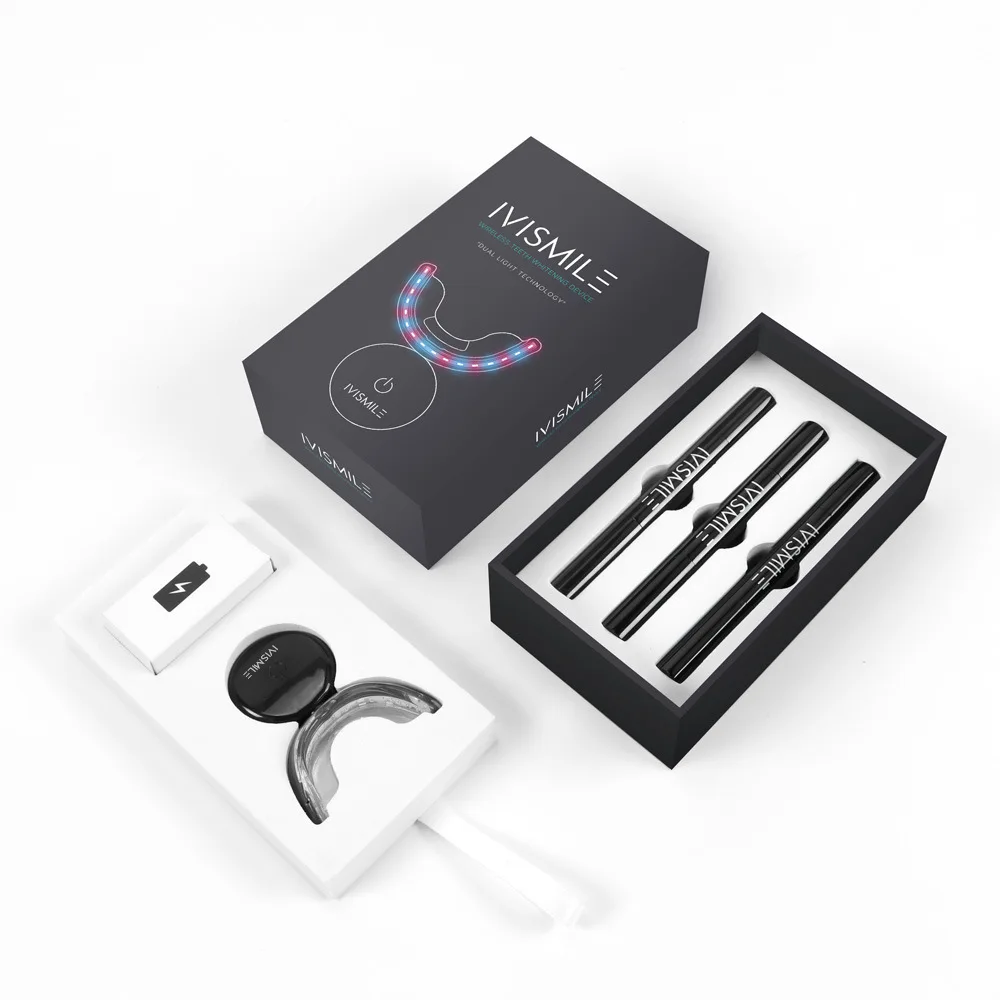 Teeth Whitening Kit with LED Light Professional 35% Carbamide Peroxide Tooth Whitener Gel Bright White Smile Set with Mouth Tray
Teeth Whitening Kit with LED Light Professional 35% Carbamide Peroxide Tooth Whitener Gel Bright White Smile Set with Mouth Tray