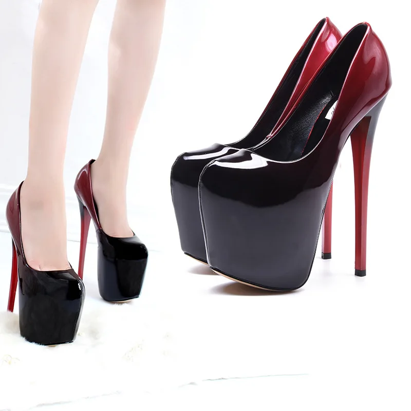 Mixed Colors Women Platform Party Club Pumps Cover Heel Super High Heel Single Shoes Basic Slip-On Thin Heels Ladies Pumps
Mixed Colors Women Platform Party Club Pumps Cover Heel Super High Heel Single Shoes Basic Slip-On Thin Heels Ladies Pumps