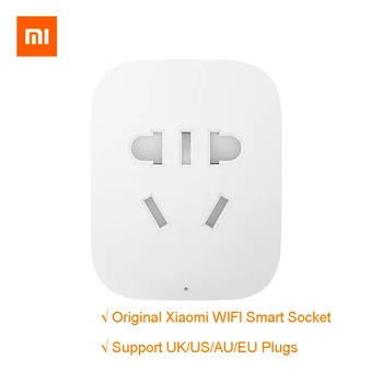 100% Original Xiaomi Smart Socket Plug Basic WiFi Wireless Remote Socket Smart Travel Adapter Power on and off UK/US/AU/EU Plugs
100% Original Xiaomi Smart Socket Plug Basic WiFi Wireless Remote Socket Smart Travel Adapter Power on and off UK/US/AU/EU Plugs