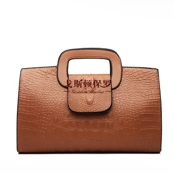 New Style WOMEN'S Fashion Handbag Crocodile Pattern Embossed Large-Volume Hand Square Sling Bag
New Style WOMEN'S Fashion Handbag Crocodile Pattern Embossed Large-Volume Hand Square Sling Bag