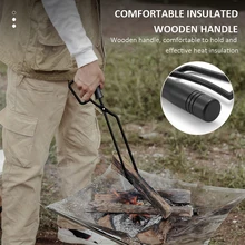 Stainless Steel Charcoal Fire Tongs Shears Camping BBQ Bonfire Stove Clip Tool Portable Cooking Charcoal Grill Stand Tongs Clamp
Stainless Steel Charcoal Fire Tongs Shears Camping BBQ Bonfire Stove Clip Tool Portable Cooking Charcoal Grill Stand Tongs Clamp