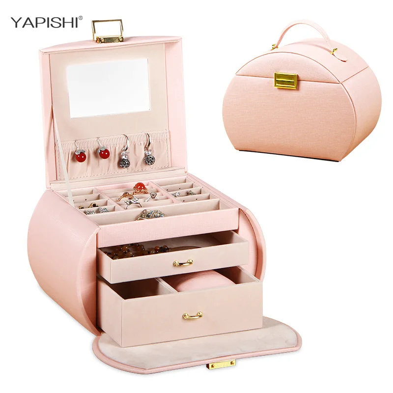 Ya pi shi Jewlery Box Princess European Style South Korea Accessories Storage Box Wood Earrings Storage Box Marriage Birthday Gi
Ya pi shi Jewlery Box Princess European Style South Korea Accessories Storage Box Wood Earrings Storage Box Marriage Birthday Gi