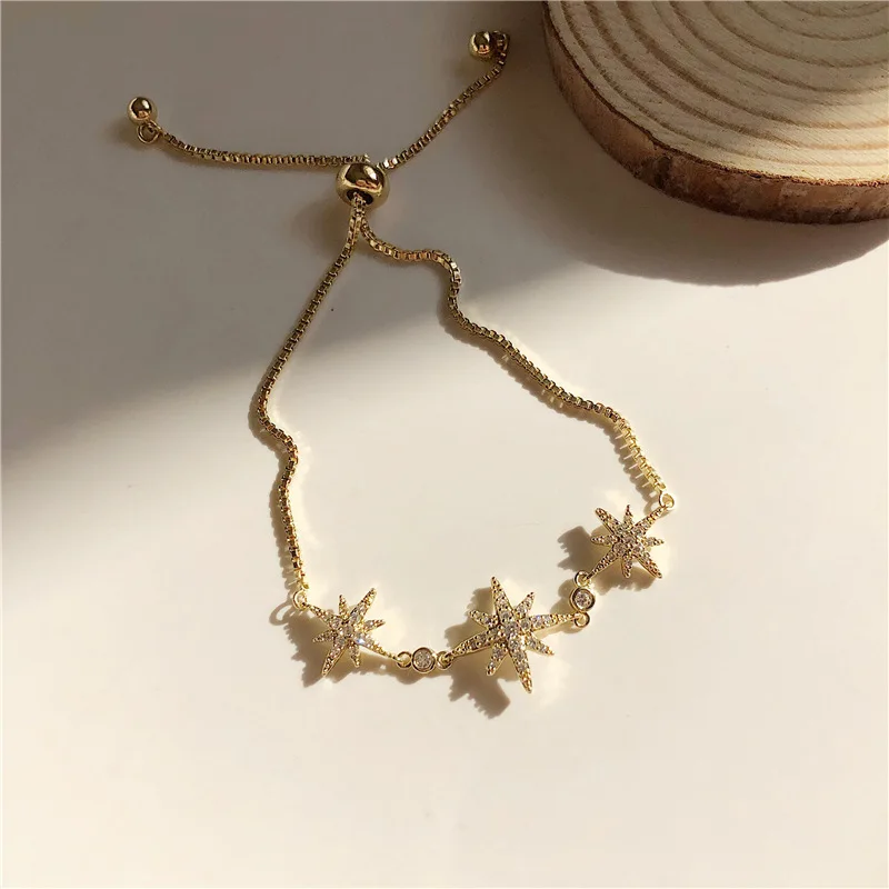 Aikasiya Simple Natural Stone Pearl Bracelet for Women Exquisite Octagon Star Zircon Bracelet Adjustable Bracelet Couple Jewelry
Aikasiya Simple Natural Stone Pearl Bracelet for Women Exquisite Octagon Star Zircon Bracelet Adjustable Bracelet Couple Jewelry