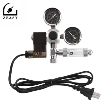 ZEAST G5/8 Aquarium System Dual Gauge CO2 Auto Pressure Regulator Bubble Counter Solenoid Valve 220V Bubble Counter CO2 Control
ZEAST G5/8 Aquarium System Dual Gauge CO2 Auto Pressure Regulator Bubble Counter Solenoid Valve 220V Bubble Counter CO2 Control