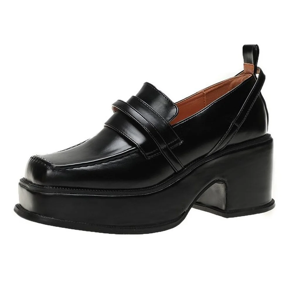 2021 new square toe thick bottom increased Mary Jane shoes women's all-match British platform big toe High heels pumps for women
2021 new square toe thick bottom increased Mary Jane shoes women's all-match British platform big toe High heels pumps for women