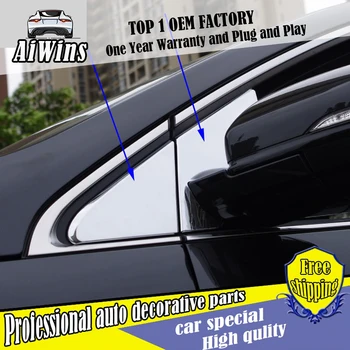Car styling ABS Chromium front Window triangle for Ford Edge 2015 2016 A Column Front triangle ABS Chrome decorative cover trim
Car styling ABS Chromium front Window triangle for Ford Edge 2015 2016 A Column Front triangle ABS Chrome decorative cover trim