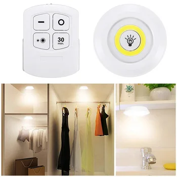 Mini Under Cabinet COB LED Light Remote Control Easy Install Portable DC4.5V AAA Battery Light Adjustable Auto Turn Off Light
Mini Under Cabinet COB LED Light Remote Control Easy Install Portable DC4.5V AAA Battery Light Adjustable Auto Turn Off Light