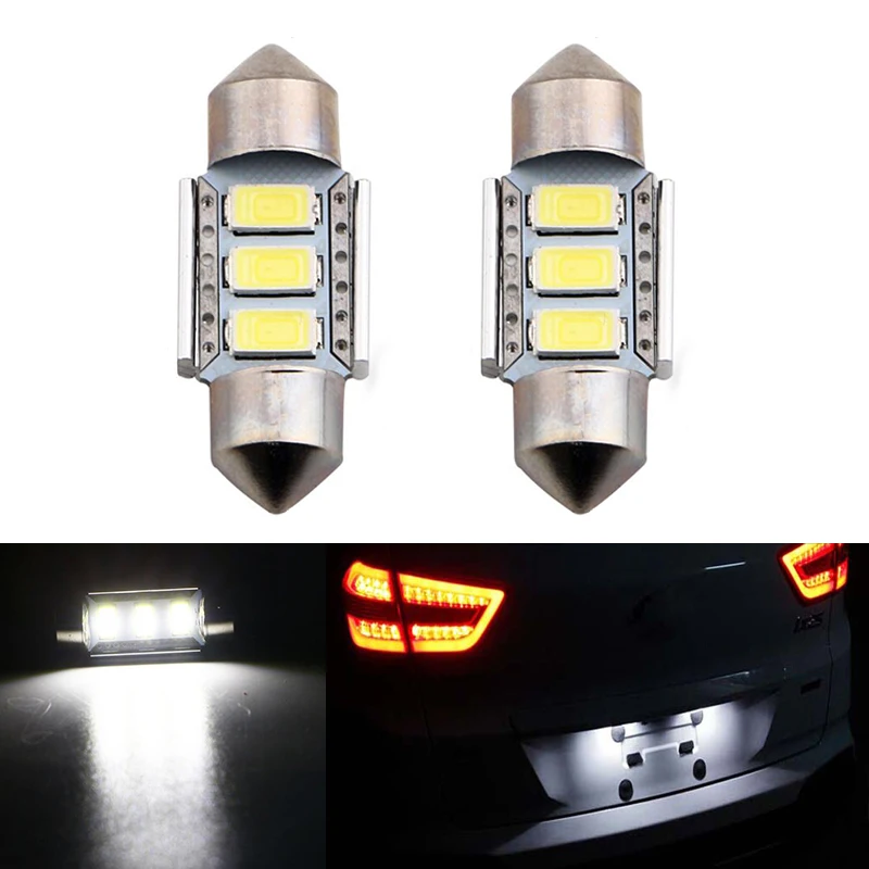 2x led c5w led bulb CANBUS 12V Festoon 36mm c5w c10w reading lamp car Interior Light 5630 3SMD White
2x led c5w led bulb CANBUS 12V Festoon 36mm c5w c10w reading lamp car Interior Light 5630 3SMD White