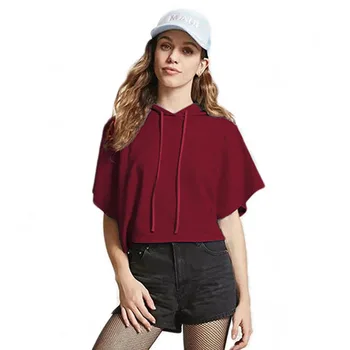 Explosion 2019 Summer Womens Casual Loose Hooded Sweater Female New Women's Short Sleeve T-shirt
Explosion 2019 Summer Womens Casual Loose Hooded Sweater Female New Women's Short Sleeve T-shirt
