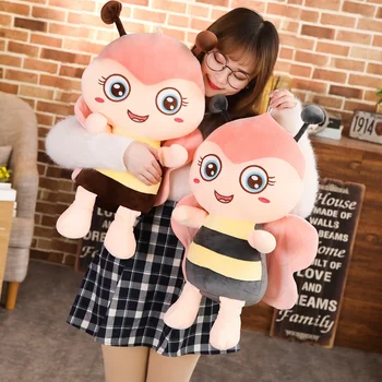 Super Bee Kawaii Animals Bee Stuffed for Children Christmas for Kids Doll
Super Bee Kawaii Animals Bee Stuffed for Children Christmas for Kids Doll