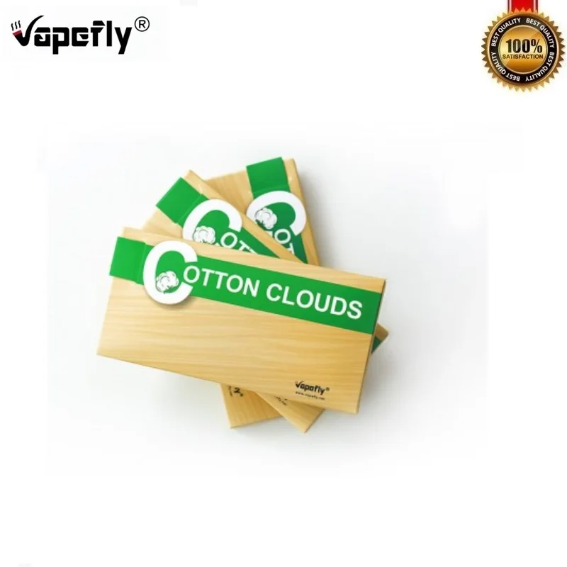 100% Оригинальные Vapefly хлопковые облака DIY Vape аксессуары для электронной | Аксессуары -4000040112635