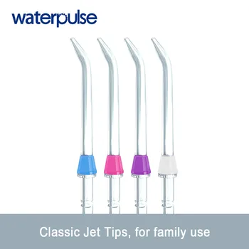 Waterpulse 4Pcs Classic Jet Tips for Dental Flosser Standard Nozzle Water Flosser Replacement Jet Tips Oral Irrigator 4-pack
Waterpulse 4Pcs Classic Jet Tips for Dental Flosser Standard Nozzle Water Flosser Replacement Jet Tips Oral Irrigator 4-pack
