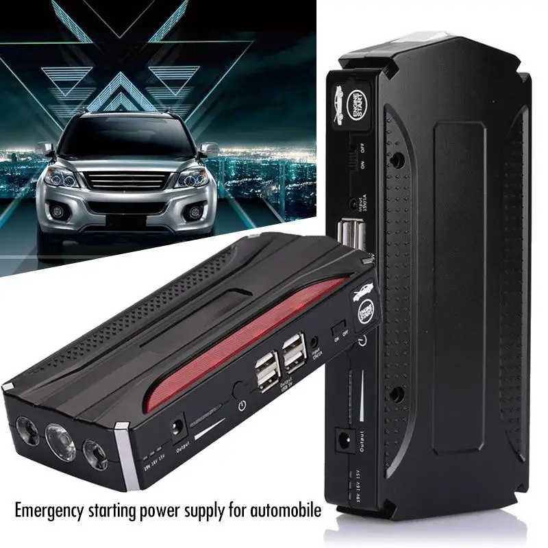 4USB Car Jump Starter Kit Emergency Jump Starter Kit Power Bank Power Kit for Outdoor Automobile Booster Charger No Battery
4USB Car Jump Starter Kit Emergency Jump Starter Kit Power Bank Power Kit for Outdoor Automobile Booster Charger No Battery