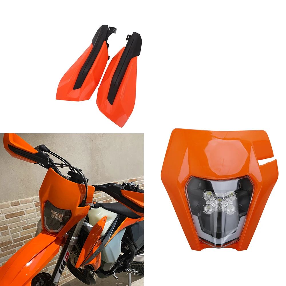 Motorcycle LED Headlight Headlamp Head Lamp Light Handle Handlebar Handguard For KTM SX SXF EXCF XC XCF XCW 150 250 300 350 450
Motorcycle LED Headlight Headlamp Head Lamp Light Handle Handlebar Handguard For KTM SX SXF EXCF XC XCF XCW 150 250 300 350 450