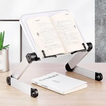 Foldable Reading Book Holder Bookcase Stand 360 Degree Adjustable for PC Support
Foldable Reading Book Holder Bookcase Stand 360 Degree Adjustable for PC Support