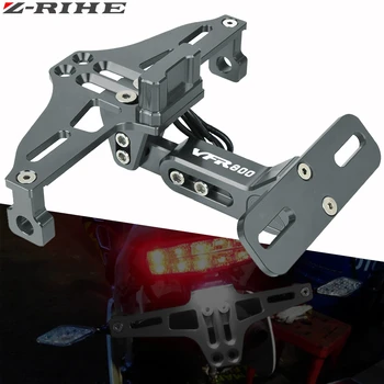 Motorcycle Adjustable Angle Rear License Number Plate Mount Holder Bracket with LED Light For HONDA VFR800 VFR 800 2002-2012 11
Motorcycle Adjustable Angle Rear License Number Plate Mount Holder Bracket with LED Light For HONDA VFR800 VFR 800 2002-2012 11