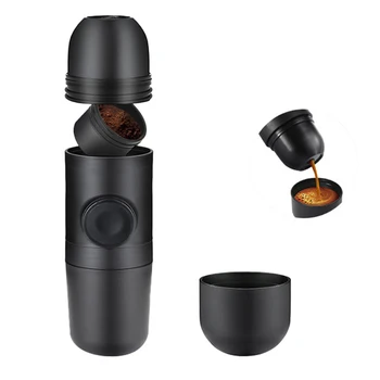 Mini Coffee Machine Fortable Holdheld Coffee Maker for Home Office Travel Manual Pressing Espresso Manually Coffeee Machine
Mini Coffee Machine Fortable Holdheld Coffee Maker for Home Office Travel Manual Pressing Espresso Manually Coffeee Machine