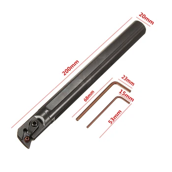 1pcs/set Lathe Turning Tool Threading Boring Bar Holder S20R-MDUNR11 Wrenches Repair Set Durable External Holder Turning Tools
1pcs/set Lathe Turning Tool Threading Boring Bar Holder S20R-MDUNR11 Wrenches Repair Set Durable External Holder Turning Tools