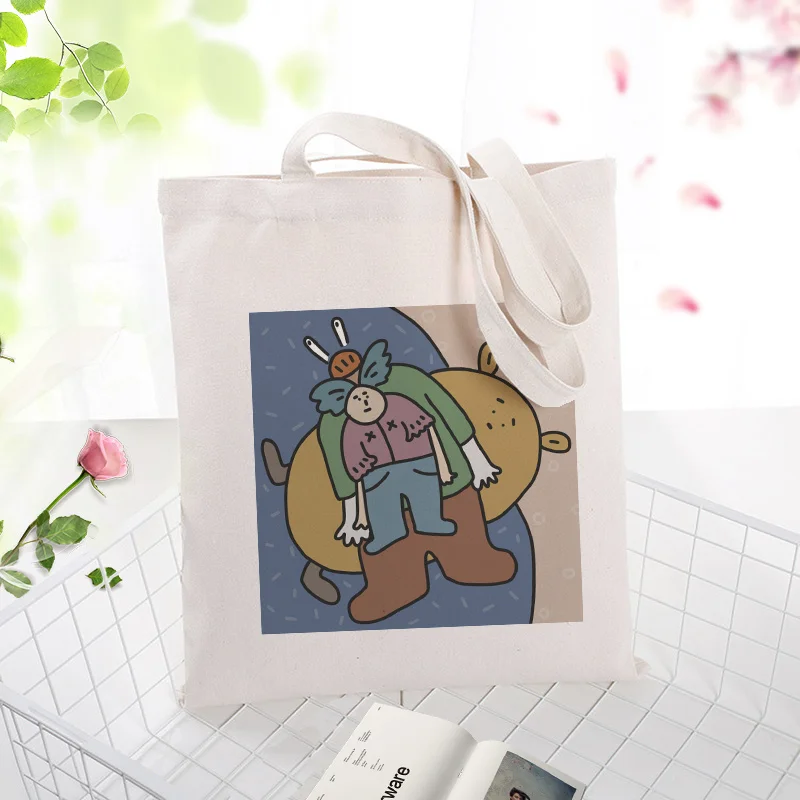 Funny illustrations Canvas Tote Bag Handbag Shopping Bag Custom Print Logo Text DIY Daily Use Eco Ecologicas Reusable Recycle
Funny illustrations Canvas Tote Bag Handbag Shopping Bag Custom Print Logo Text DIY Daily Use Eco Ecologicas Reusable Recycle