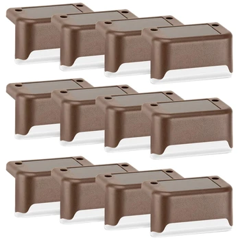 12 Pcs Solar Deck Lights Waterproof Led Solar Lamp for Outdoor Pathway Yard Patio Stairs Step and Fences Warm White
12 Pcs Solar Deck Lights Waterproof Led Solar Lamp for Outdoor Pathway Yard Patio Stairs Step and Fences Warm White