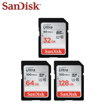 SanDisk Ultra Memory Card SDHC/SDXC SD Card 32GB 90MB/s Class10 64GB 128GB 100MB/s memoria SD Cards for cartao de memoria Camera
SanDisk Ultra Memory Card SDHC/SDXC SD Card 32GB 90MB/s Class10 64GB 128GB 100MB/s memoria SD Cards for cartao de memoria Camera