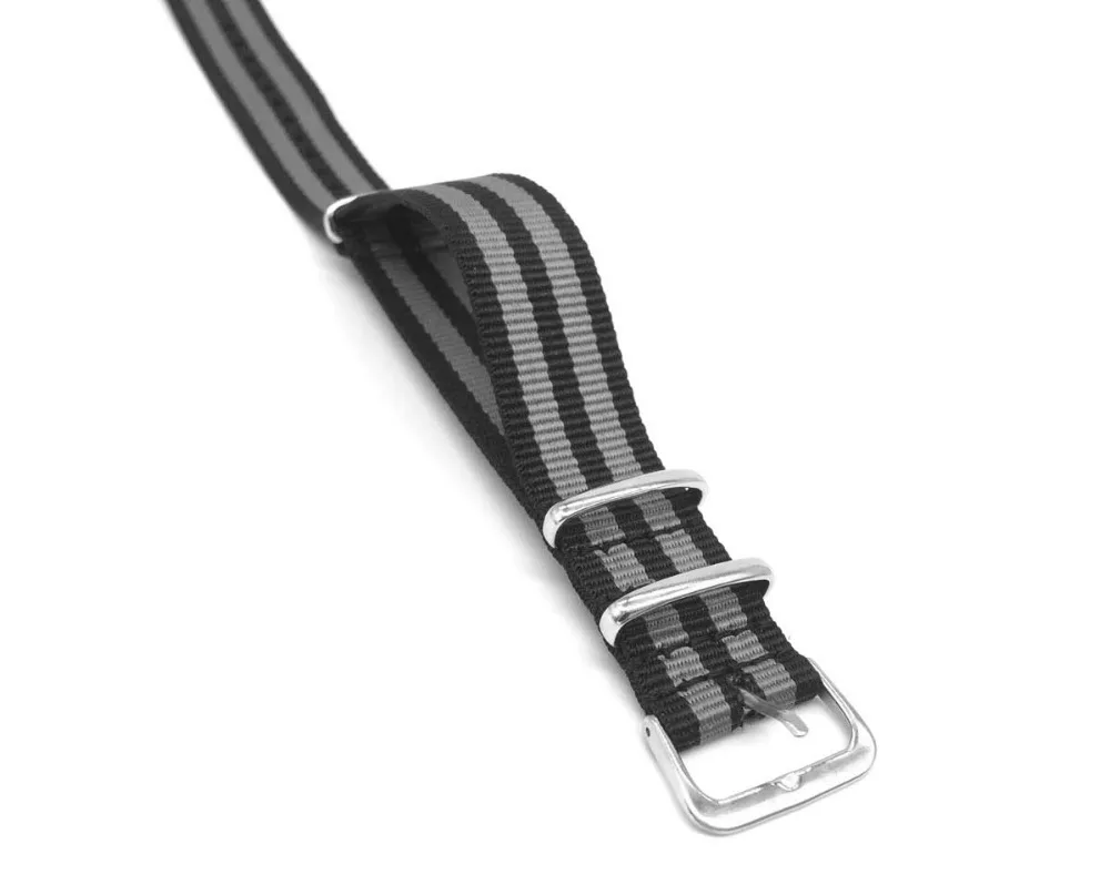 James Bond 007 20mm Nato Strap Watch Band Men Silver Pin Buckle Canvas Watch Strap
James Bond 007 20mm Nato Strap Watch Band Men Silver Pin Buckle Canvas Watch Strap