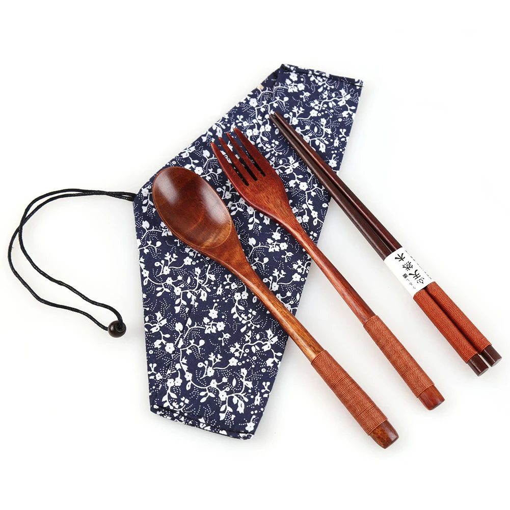 Japanese Style Dinnerware Set Portable Wooden Spoon Fork Chopsticks Set Outdoor Cutlery Set Long Handled Spoon Wood Tableware
Japanese Style Dinnerware Set Portable Wooden Spoon Fork Chopsticks Set Outdoor Cutlery Set Long Handled Spoon Wood Tableware