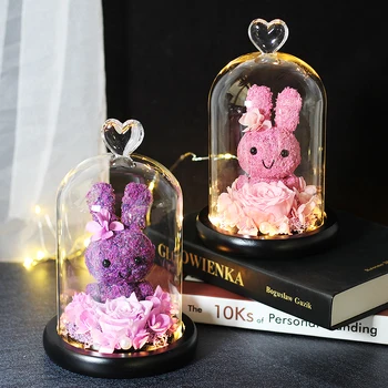 Home Decoration Rabbit Model Home Decoration Glass Dome Wooden Base Holiday Decoration Birthday Gift Available In Many Colors
Home Decoration Rabbit Model Home Decoration Glass Dome Wooden Base Holiday Decoration Birthday Gift Available In Many Colors