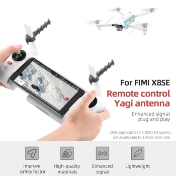2Pcs Controller Signal Booster Antenna Range Extender for FIMI X8SE Drone Transmitter Extension
2Pcs Controller Signal Booster Antenna Range Extender for FIMI X8SE Drone Transmitter Extension