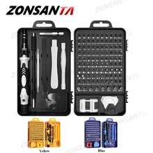 ZONSANTA 115 in 1 Precision Screwdriver Set Magnetic Screw Driver Bit Set Phillips Torx Hex Phone Repair Device Hand Tools Kit
ZONSANTA 115 in 1 Precision Screwdriver Set Magnetic Screw Driver Bit Set Phillips Torx Hex Phone Repair Device Hand Tools Kit