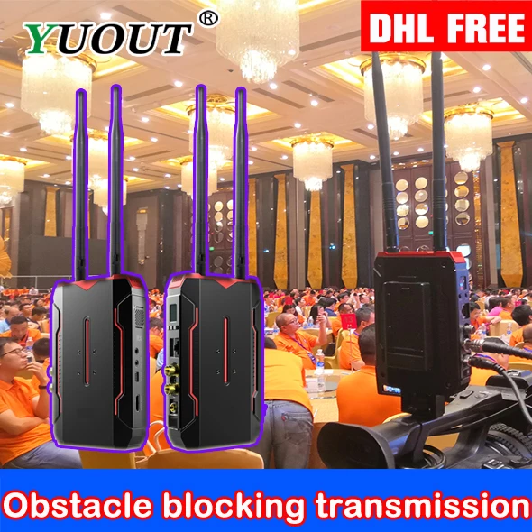 Partition wall transmission Highly penetrating HDMI SDI wireless transmission 3000ft For racing, marathon, drone use
Partition wall transmission Highly penetrating HDMI SDI wireless transmission 3000ft For racing, marathon, drone use