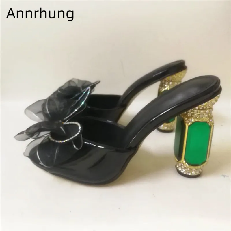 Lace Butterfly-Knot Summer Slippers Women Jewelled Block High Heels Sexy Peep Toe Mesh Bowknot Shoes High Heels Zapatillas Mujer
Lace Butterfly-Knot Summer Slippers Women Jewelled Block High Heels Sexy Peep Toe Mesh Bowknot Shoes High Heels Zapatillas Mujer