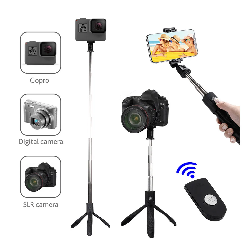 2019 hot new K05 Wireless Bluetoeth Tripod Selfie With One Button Control Photo Selfie Stick Purchasing
2019 hot new K05 Wireless Bluetoeth Tripod Selfie With One Button Control Photo Selfie Stick Purchasing