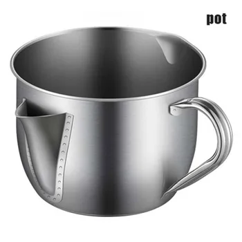 Oil Separator Bowl Stainless Steel Oil Soup Separator Pot To Reduce Fat Intake for Healthy Cooking J2Y 
Oil Separator Bowl Stainless Steel Oil Soup Separator Pot To Reduce Fat Intake for Healthy Cooking J2Y