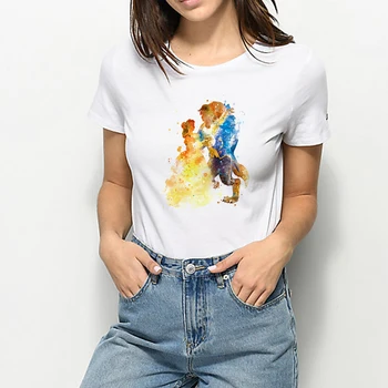 Summer Hipster Graphic Princess Prince Ball Women Tshirt Harajuku Elegant T-shirt Cute Cartoon Beauty The Beast GorgeousT shirt
Summer Hipster Graphic Princess Prince Ball Women Tshirt Harajuku Elegant T-shirt Cute Cartoon Beauty The Beast GorgeousT shirt