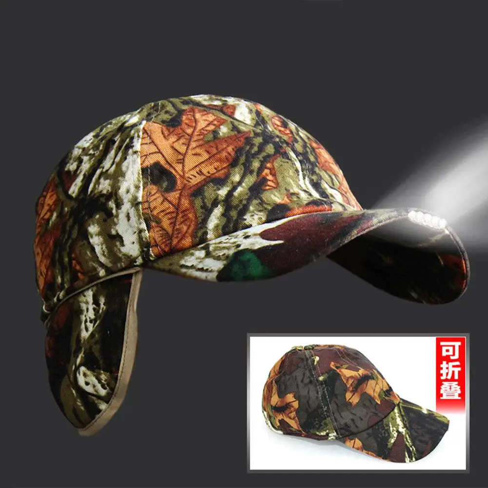 Winter Warm Outdoor Windproof Camouflage Cotton Hat LED Foldable Earmuffs Fishing Hats
Winter Warm Outdoor Windproof Camouflage Cotton Hat LED Foldable Earmuffs Fishing Hats