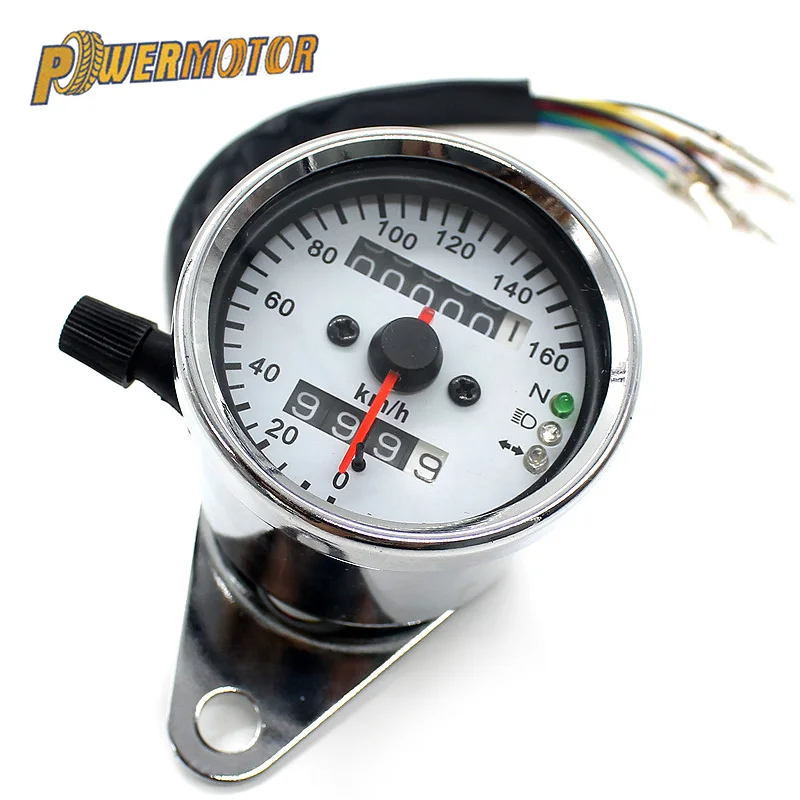 12V Universal Motorcycle Tachometer Tacho Gauge Speedometer with LED Backlight Night Light Meter Odometer Instrument Assembly
12V Universal Motorcycle Tachometer Tacho Gauge Speedometer with LED Backlight Night Light Meter Odometer Instrument Assembly